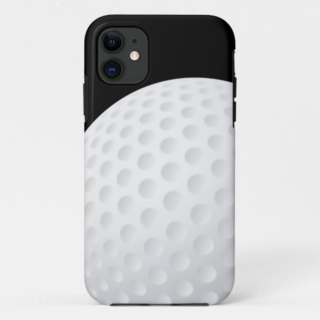 Capa Para iPhone Da Case-Mate Bola de golfe (Verso)