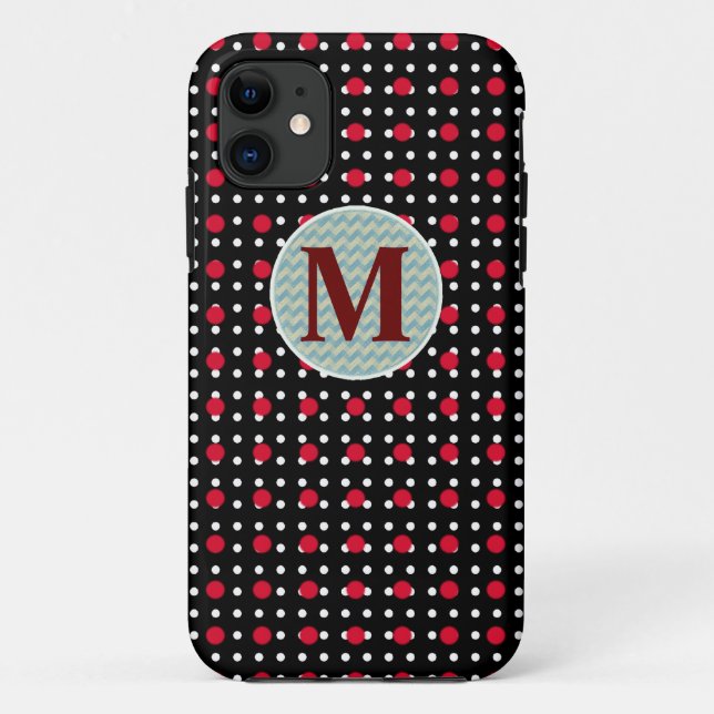 Capa Para iPhone Da Case-Mate bolinhas personalizadas (Verso)