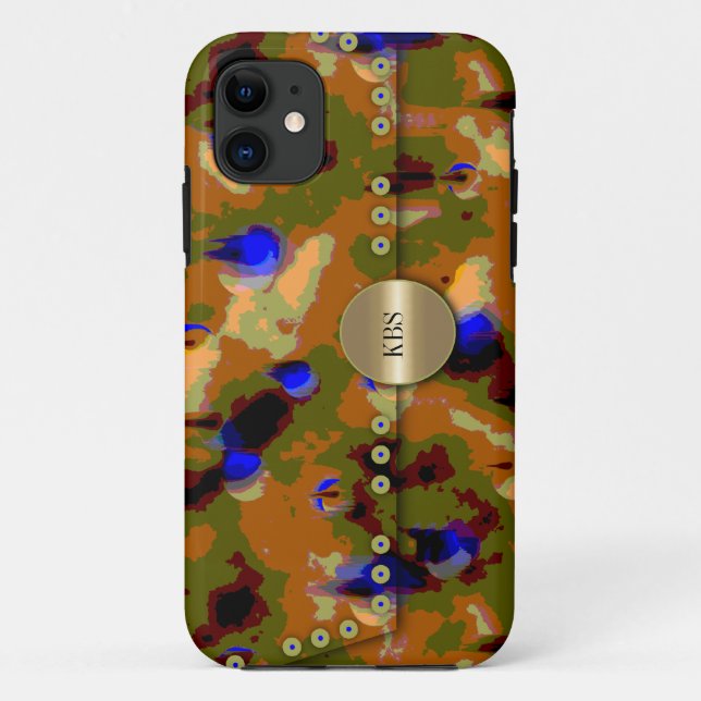 Capa Para iPhone Da Case-Mate Bolsa de Embrague Camuflada (Verso)