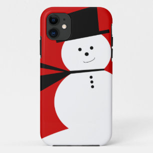 Capa Para iPhone Da Case-Mate Boneco de neve pequeno engraçado com chapéu alto