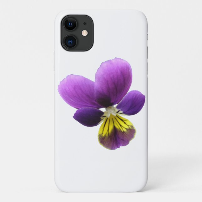 Capa Para iPhone Da Case-Mate Bonito capa iphone 3 de Pansy (Verso)