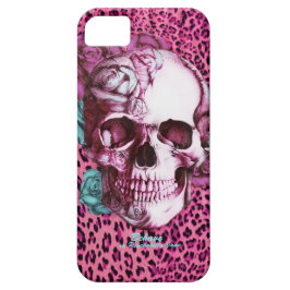 Capa Para iPhone Da Case-Mate Bonito em produtos chocantes do leopardo do punk!