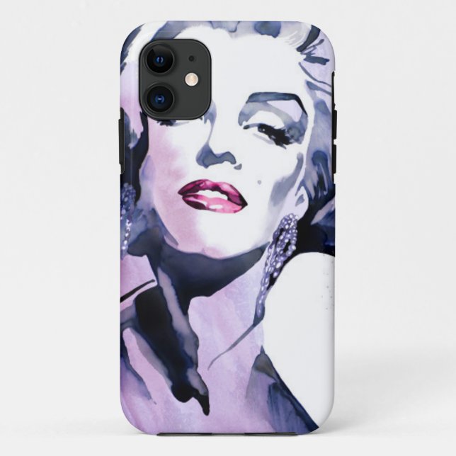 Capa Para iPhone Da Case-Mate Bonito no roxo (Verso)