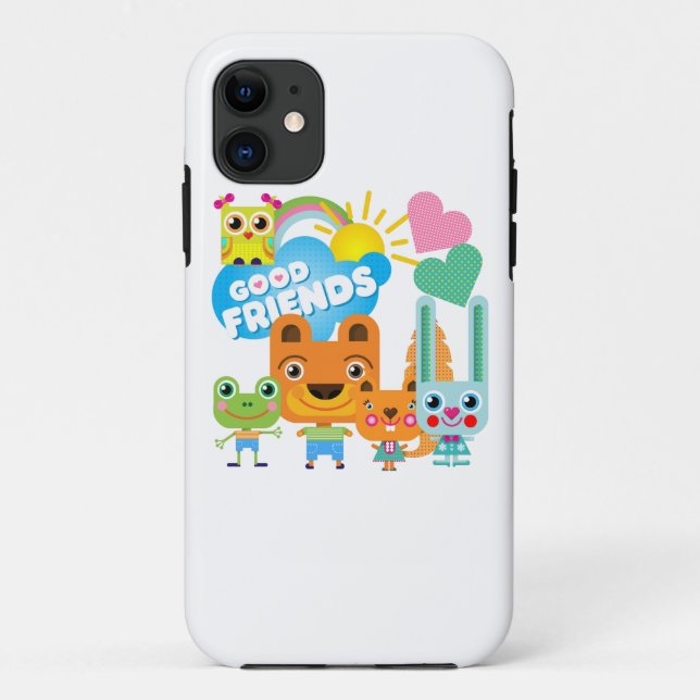 Capa Para iPhone Da Case-Mate Bons amigos dos animais (Verso)