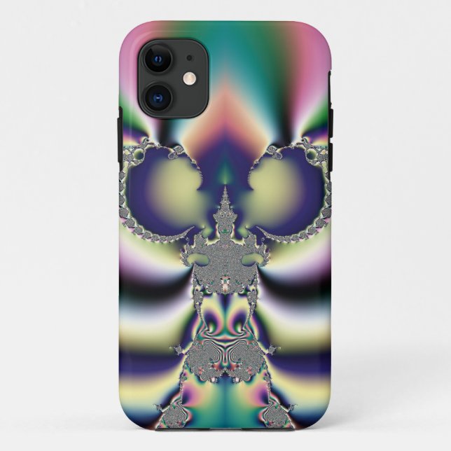 Capa Para iPhone Da Case-Mate Borboleta Arco-íris (Verso)