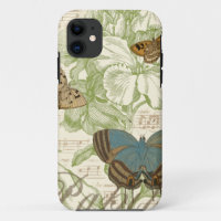 Borboletas em Música Planeta com Design Floral