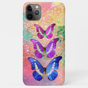 CAPA PARA iPhone DA Case-Mate BORRACHAS AZUIS DE PINK PURPLE EM ESPUMANTES DOURA