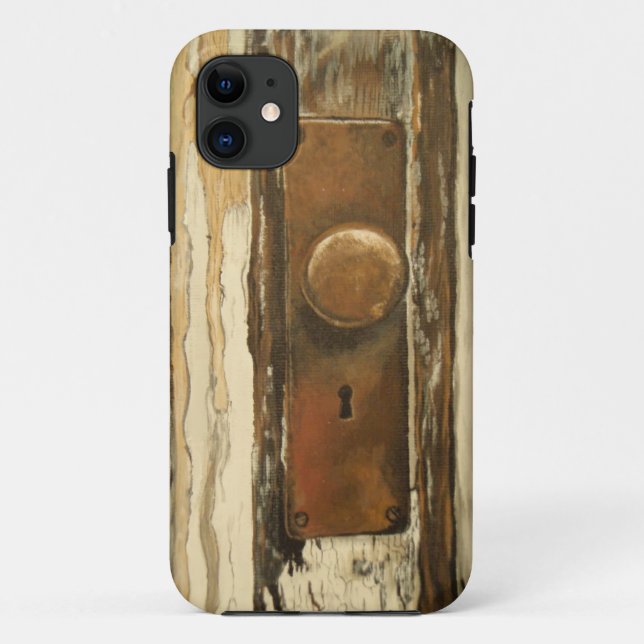 Capa Para iPhone Da Case-Mate Botão de porta antigo 2 (Verso)