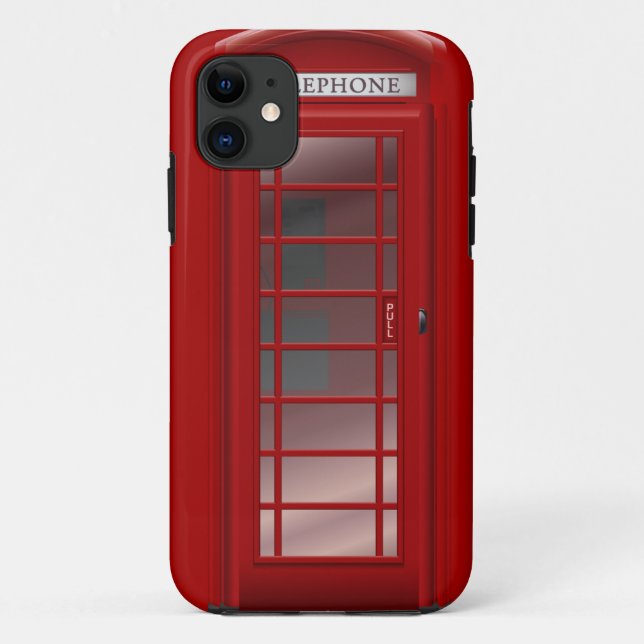 Capa Para iPhone Da Case-Mate Box Red Phone (Verso)