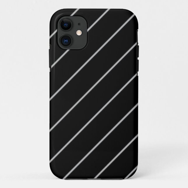 Capa Para iPhone Da Case-Mate Branco em Preto (Verso)