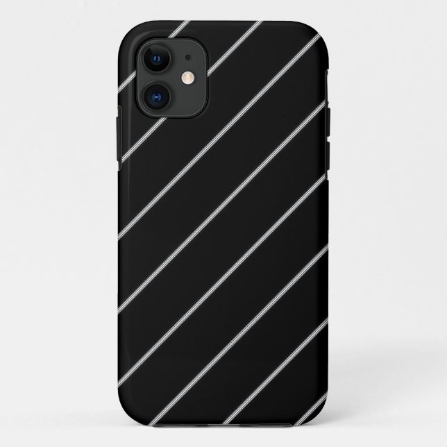 Capa Para iPhone Da Case-Mate Branco em Preto (Verso)