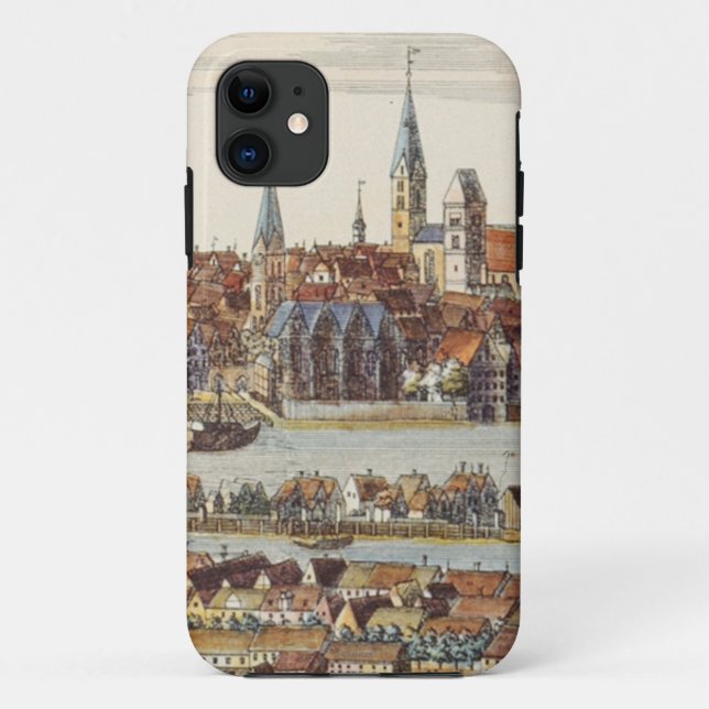 Capa Para iPhone Da Case-Mate Brema, Alemanha, 1719 (Verso)