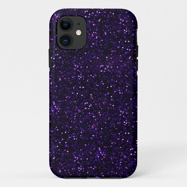 Capa Para iPhone Da Case-Mate Brilho roxo Amethyst escuro (Verso)