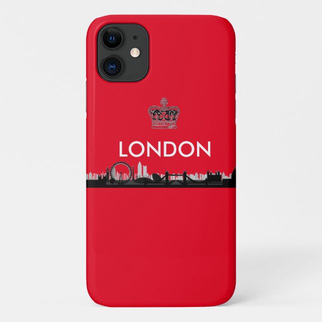 Capa Para iPhone Da Case-Mate British Red London (Verso)