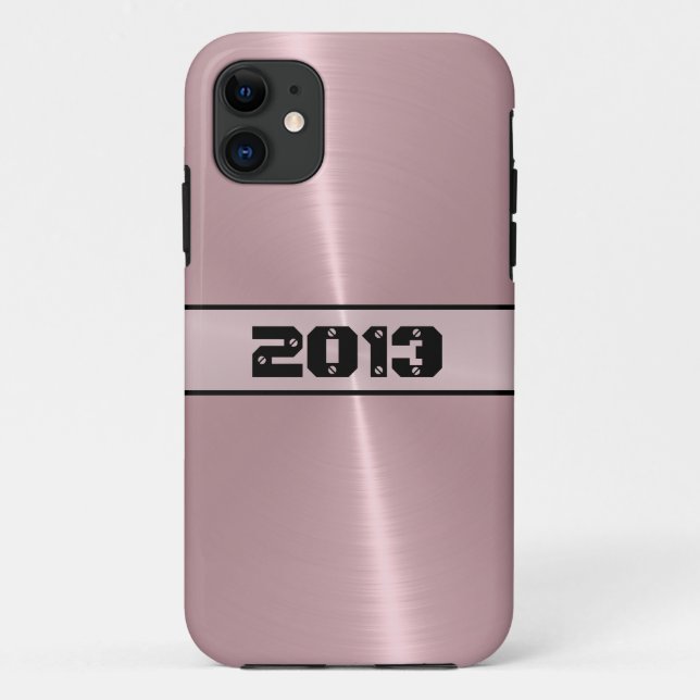 Capa Para iPhone Da Case-Mate Bronze de aço inoxidável brilhante 2 (Verso)