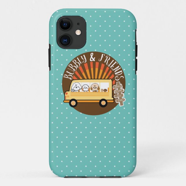Capa Para iPhone Da Case-Mate bubble e amigos fazem uma viagem (Verso)