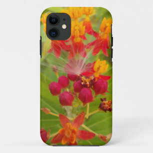 Capa Para iPhone Da Case-Mate Buds De Flor Amarelo-Vermelho-Claro.