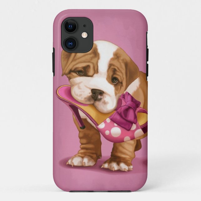 Capa Para iPhone Da Case-Mate Bulldg e calçados ingleses (Verso)