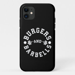Capa Para iPhone Da Case-Mate Burgers e Barbeldes - Motivação de Workout Engraça