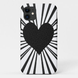 Capa Para iPhone Da Case-Mate Burst Of Love (Black)
