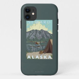 Capa Para iPhone Da Case-Mate Bush Plane & Fisheries - Seward, Alasca