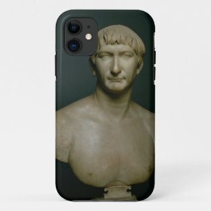 Capa Para iPhone Da Case-Mate Busto do retrato do imperador Trajan (53-117