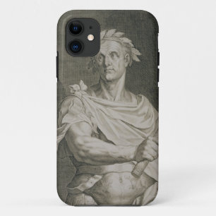 Capa Para iPhone Da Case-Mate C. imperador de Júlio César (100-44 BC) do engra