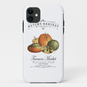 Capa Para iPhone Da Case-Mate cabaças e abóbora modernas da queda do vintage
