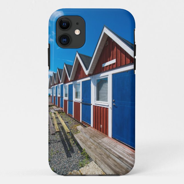 Capa Para iPhone Da Case-Mate Cabanas 3 da praia (Verso)