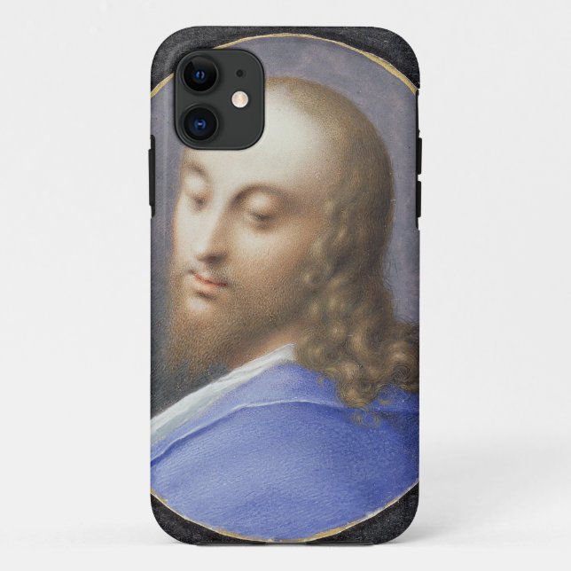 Capa Para iPhone Da Case-Mate Cabeça do cristo, diminuta (Verso)