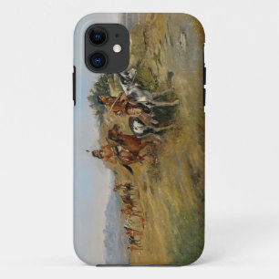 Capa Para iPhone Da Case-Mate Caça do búfalo, 1891 (óleo em canvas)