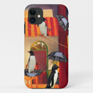 Capa Para iPhone Da Case-Mate Café do pinguim
