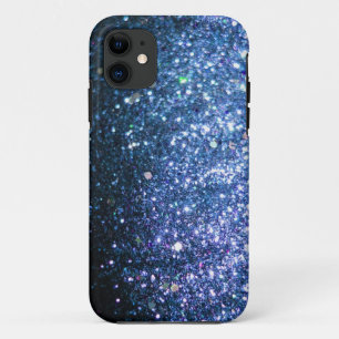 Capa Para iPhone Da Case-Mate Caixa azul do iPhone 5 do cobrir de Bling do