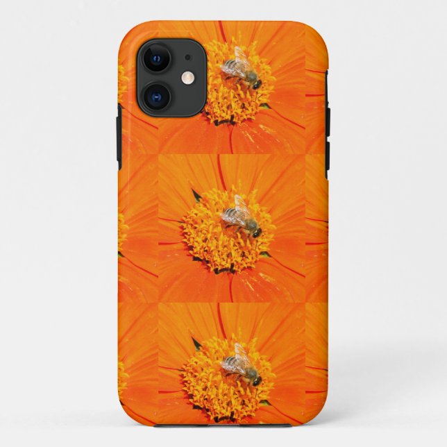 Capa Para iPhone Da Case-Mate caixa da laranja das abelhas (Verso)