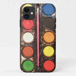 Capa Para iPhone Da Case-Mate Caixa de cor colorida da pintura do artista