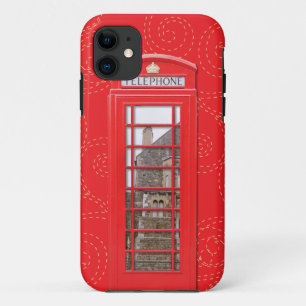 Capa Para iPhone Da Case-Mate Caixa de Telefone Vermelho Britânico iPhone Galaxy