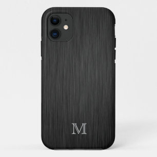 Capa Para iPhone Da Case-Mate Caixa escovada monograma do iPhone 5 do olhar do