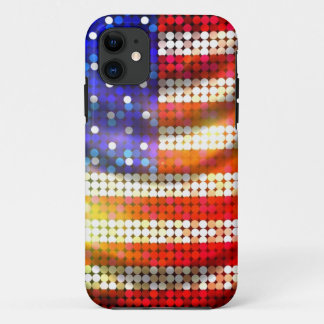 Capa Para iPhone Da Case-Mate Caixa frisada Sparkling brilhante da bandeira
