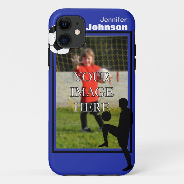 Capa Para iPhone Da Case-Mate Caixa personalizada do iPhone 5 do futebol (Verso)