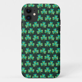 Capa Para iPhone Da Case-Mate Caixa preta do iPhone SE/5/5S do trevo mal lá