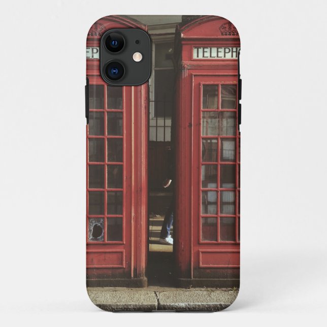 Capa Para iPhone Da Case-Mate Caixa telefônica de Londres (Verso)