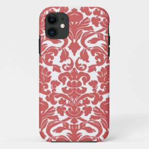 Capa Para iPhone Da Case-Mate Caixa vermelha do iPhone 5 do damasco
