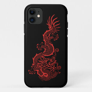 Capa Para iPhone Da Case-Mate Caixa vermelha do iPhone 5 do dragão