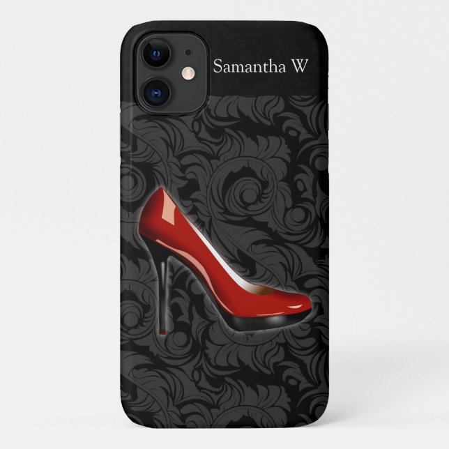 Capa Para iPhone Da Case-Mate Calçado Vermelho Sassy (Verso)
