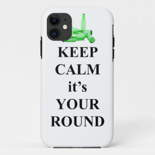 Capa Para iPhone Da Case-Mate Calma, é a sua rodada