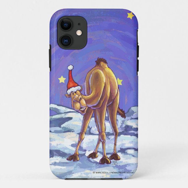 Capa Para iPhone Da Case-Mate Camel Christmas (Verso)