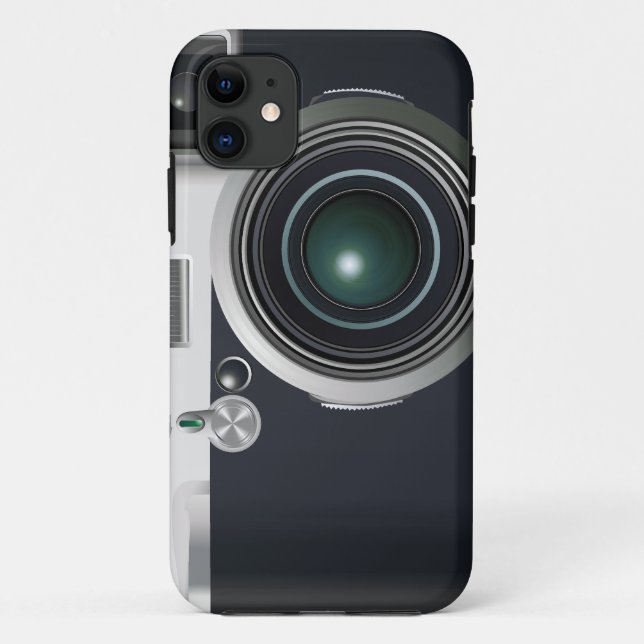 Capa Para iPhone Da Case-Mate Câmera preta antiga (Verso)