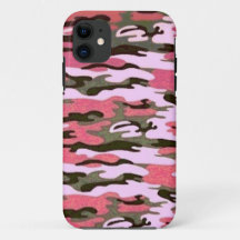 Camoflauge rosa e verde