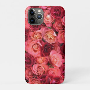 Capa Para iPhone Da Case-Mate CAMPO ROSA VERMELHA do ROSA floral