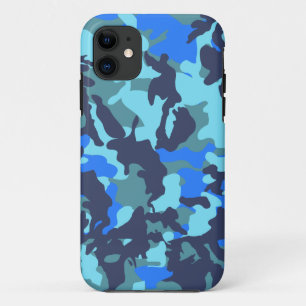 Capa Para iPhone Da Case-Mate Camuflagem azul
